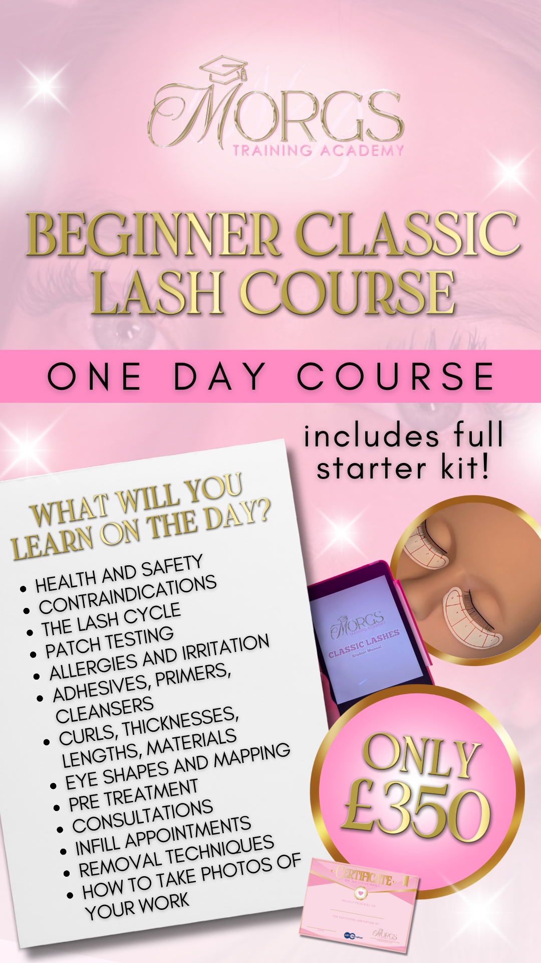 Beginner Classic Lash Training